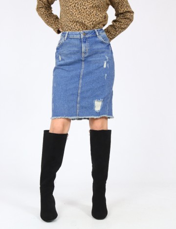 Fusta Zara, albastru