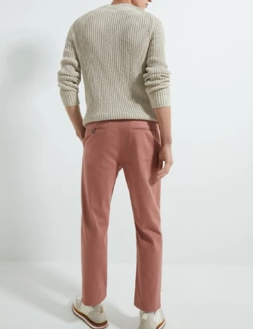 Pantaloni Zara, roz pudra