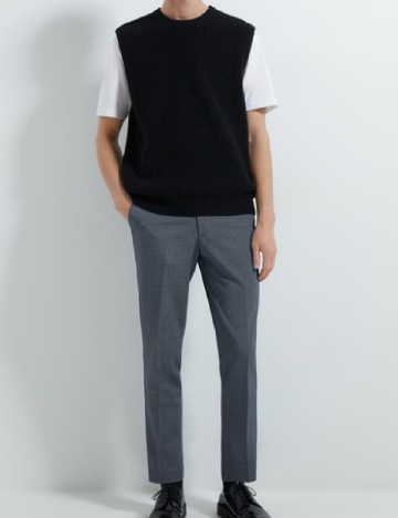 
						Pantaloni Zara, albastru