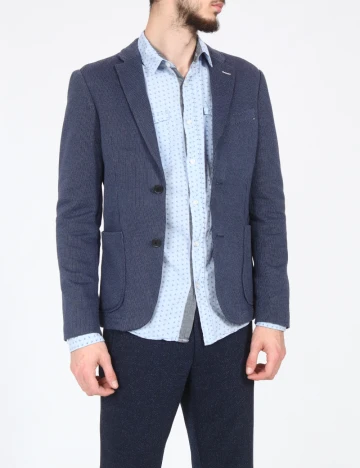 Sacou Zara, albastru