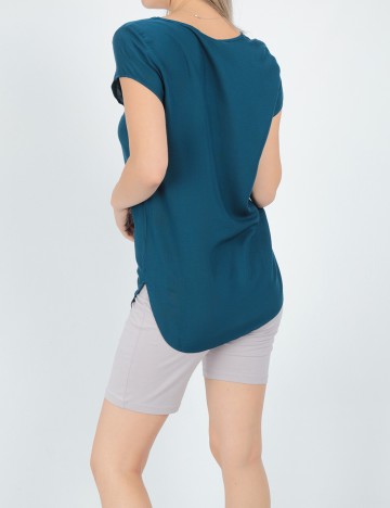Tricou Vero Moda, albastru, M