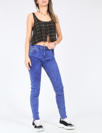 Blugi Pull&Bear, albastru