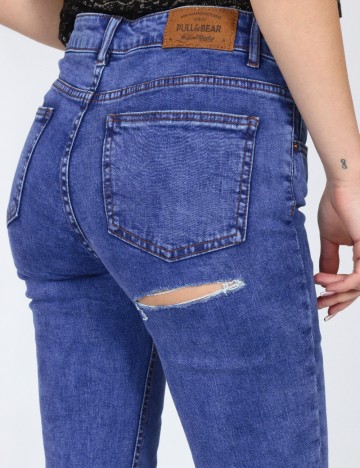 Blugi Pull&Bear, albastru