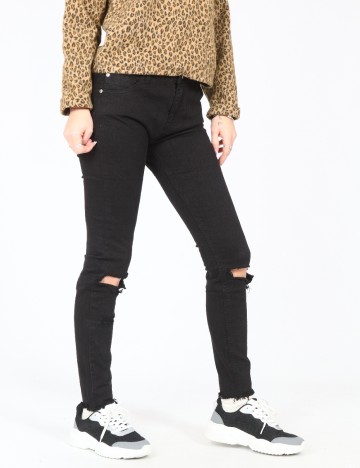 Blugi Pull&Bear, negru