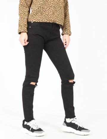 Blugi Pull&Bear, negru