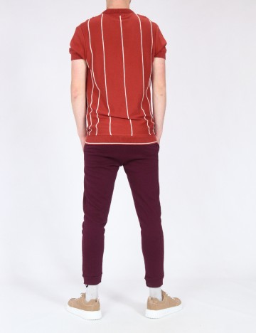 Pantaloni Pull&Bear, visiniu