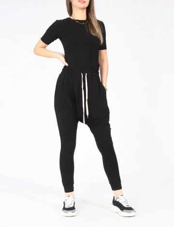 Pantaloni Pull&Bear, negru