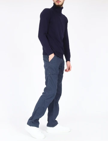 Pantaloni Zara, bleumarin