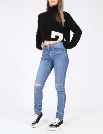 Blugi Pull&Bear, albastru