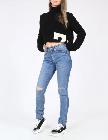 Blugi Pull&Bear, albastru