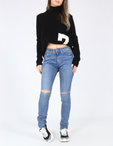 
						Blugi Pull&Bear, albastru