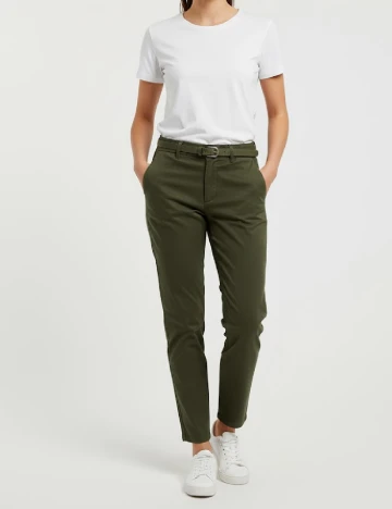 Pantaloni Pull&Bear, verde