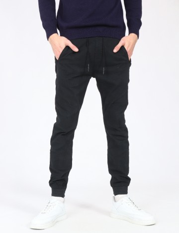 Pantaloni Pull&Bear, negru