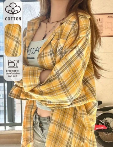 Camasa SHEIN, galben