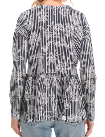 Bluza Zara, alb/negru