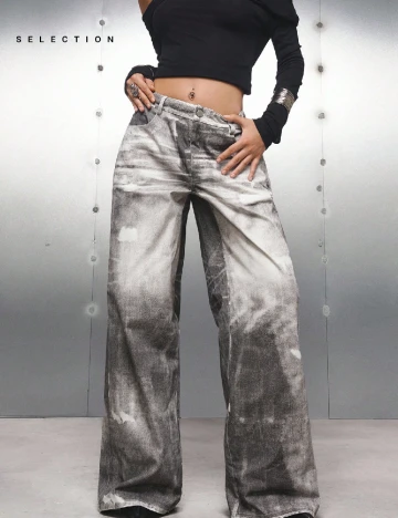 Pantaloni SHEIN, gri Gri