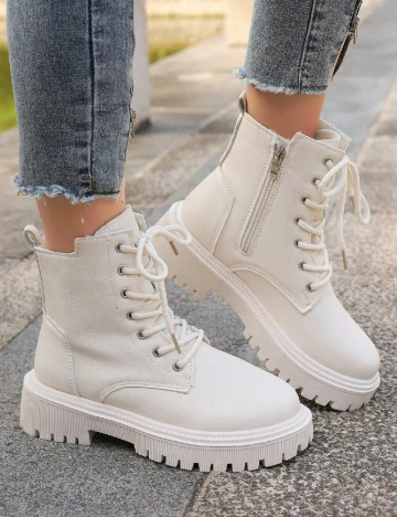 Ghete SHEIN, ecru