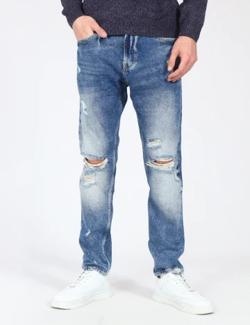 Blugi Zara, albastru