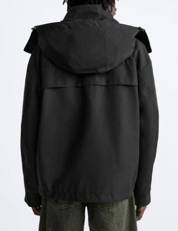 Geaca Zara, negru Negru