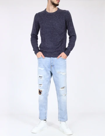 Blugi Zara, albastru Albastru