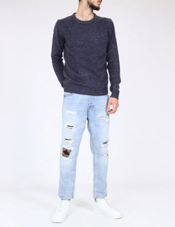 Blugi Zara, albastru Albastru