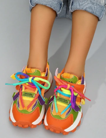 Adidasi Shein Kids, mix culori