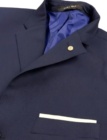 Sacou Zara, bleumarin