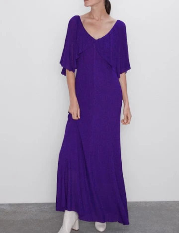 Rochie lunga Zara, mov
