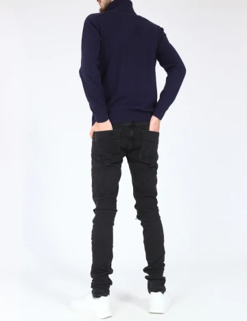 Blugi Zara, negru Negru