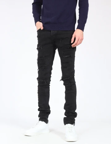 Blugi Zara, negru Negru