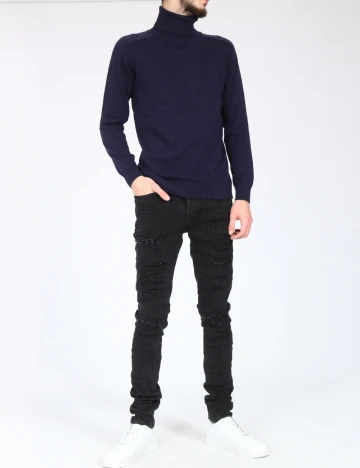 Blugi Zara, negru Negru