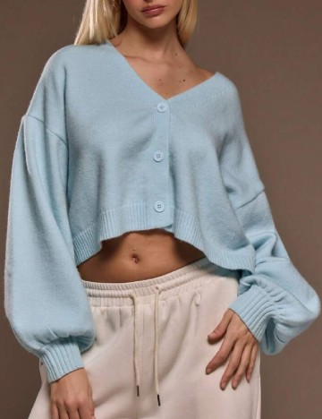 
						Cardigan Musera, bleu