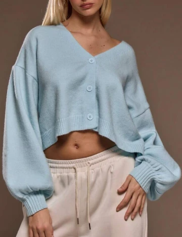 Cardigan Musera, bleu