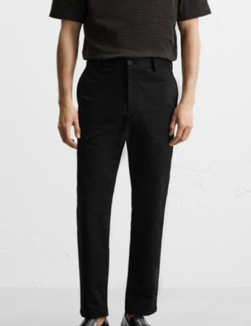 
						Pantaloni Zara, negru