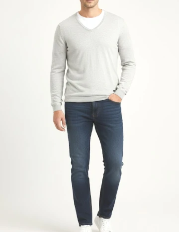 Bluza Pull&Bear, gri