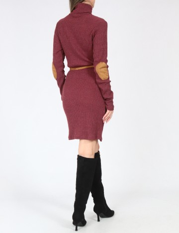 Rochie medie Zara, visiniu