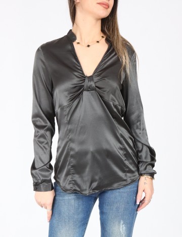 
						Bluza Zara, gri inchis