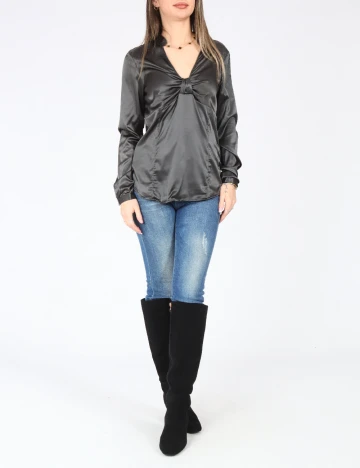 Bluza Zara, gri inchis