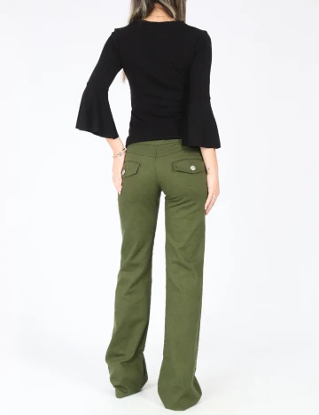 Blugi Zara, verde Verde