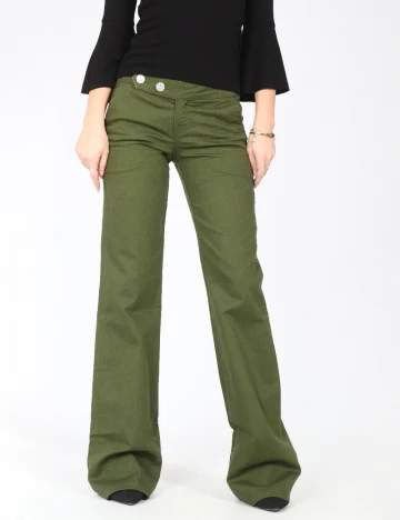 Blugi Zara, verde Verde