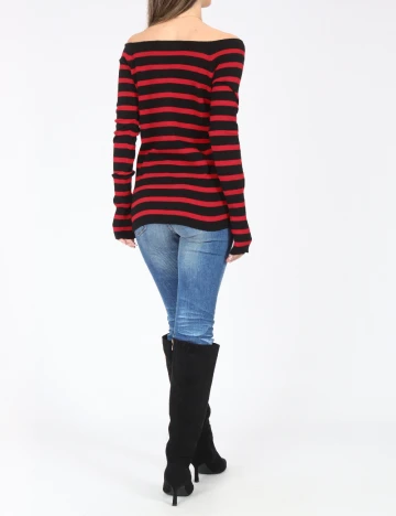 Bluza Zara, rosu/negru Rosu