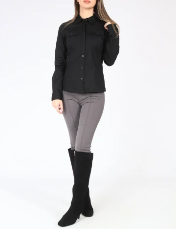 Camasa Zara, negru Negru