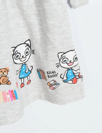 Rochie Cool Club, gri