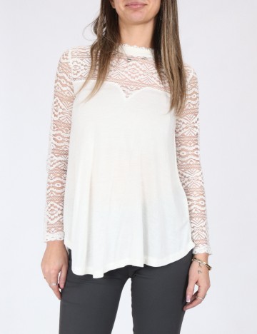 
						Bluza Bershka, alb