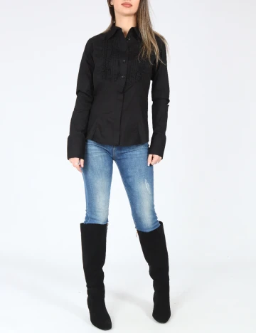 Camasa Zara, negru Negru