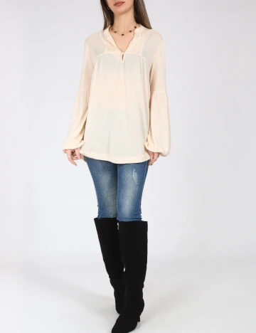 Bluza Zara, bej Crem