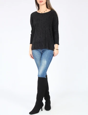 Bluza Bershka, negru