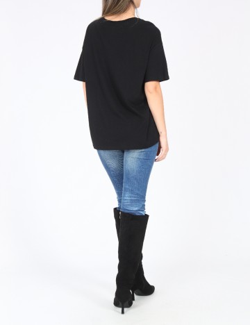 Tricou Pull&Bear, negru
