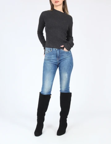 Bluza Bershka, gri inchis