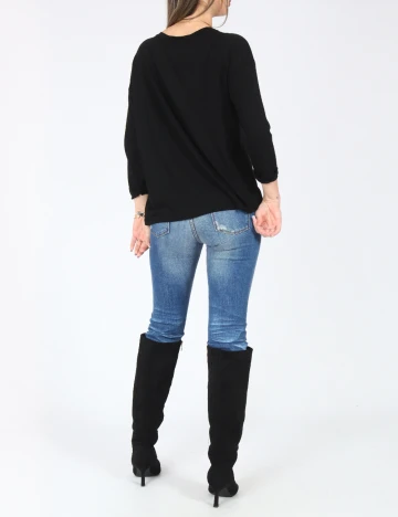 Bluza Bershka, negru